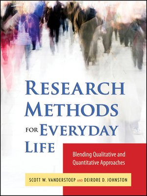 cover image of Research Methods for Everyday Life